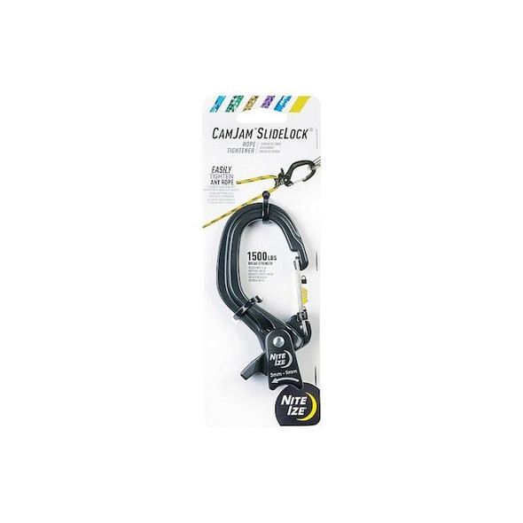 Nite Ize Rope Tightener,10 ft L,Black CJSLL-01-R3