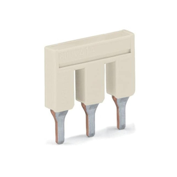 Wago Terminal Block,0.795" L,0.79" W,Gray 2006-403