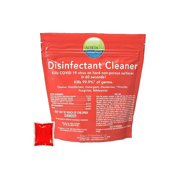 Aqua Chempacs Aqua ChemPacs(TM) Disinfectant Cleaner 9321131