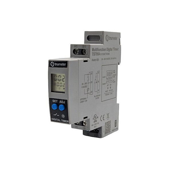 Trumeter Time Delay Relay,24V AC/DC TS7954
