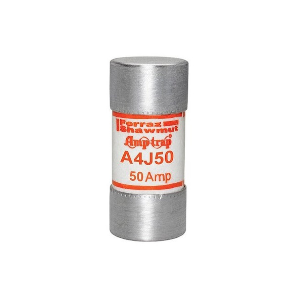 Mersen Fuse,60.5 mm L,300 V DC,50 A A4J50