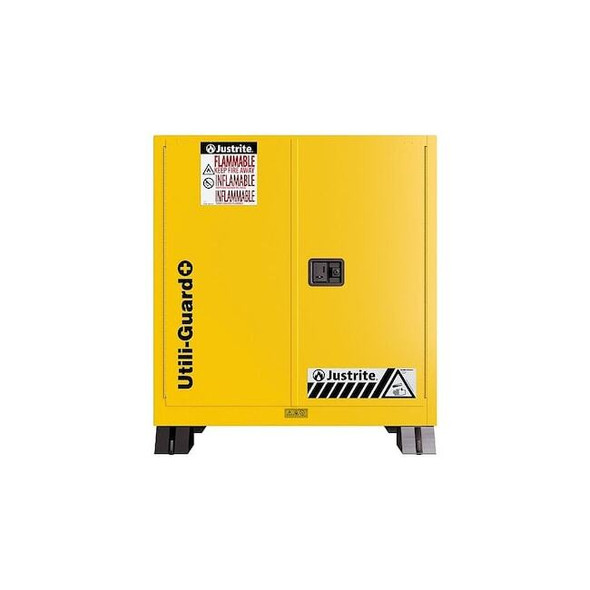 Justrite Utili-Guard+ Flammable Cabinet 30 Gal U893020