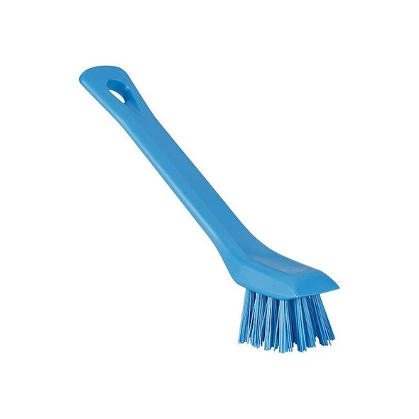Vikan Detail Brush,Blue Bristle,Stiff 39513