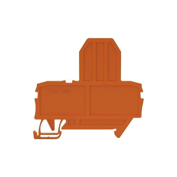 Wago Terminal Block,2.64" L,2.25" W,Orange 2002-992
