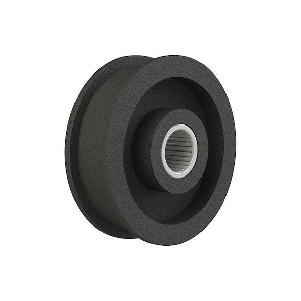 Brewer Machine & Gear Flat Belt Idler Pulley,4.5" OD,Cast Iron P2F