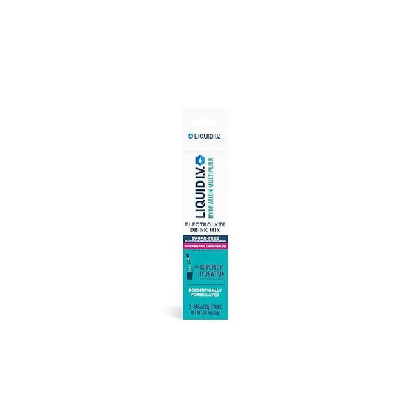 Liquid I.V. Hydration Drink Mix,Clear,13 oz,PK3 LVM-0313