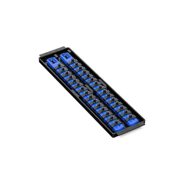 Ernst Manufacturing Socket Organizer,Blue,3 5/8" D 8495