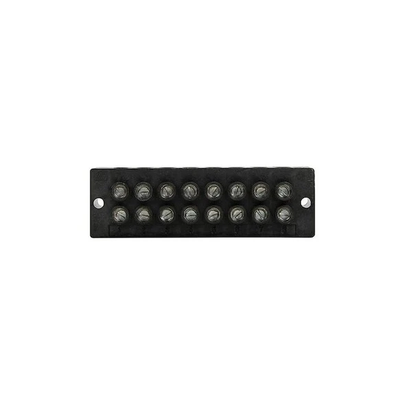 Eaton Bussmann Barrier Terminal Strip, 600 V, 8 Poles 14004-8