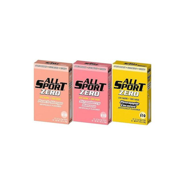 All Sport Powder DrinkMix,0.1 oz,Yellow/Pink,PK150 41116