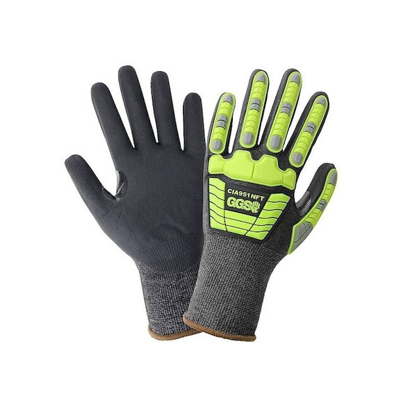 Globus Gloves,Unisex,Unlined,Dipped Coating,PR CIA951NFT-VP-9(L)
