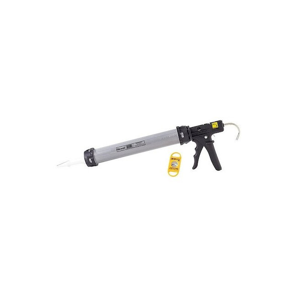 Geocel Caulk Gun,20 oz,Plastic,Gray,Full Barrel GC55999