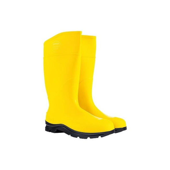 Honeywell Servus Rubber Boot, 9D, Knee, Yellow, PR 18835-9