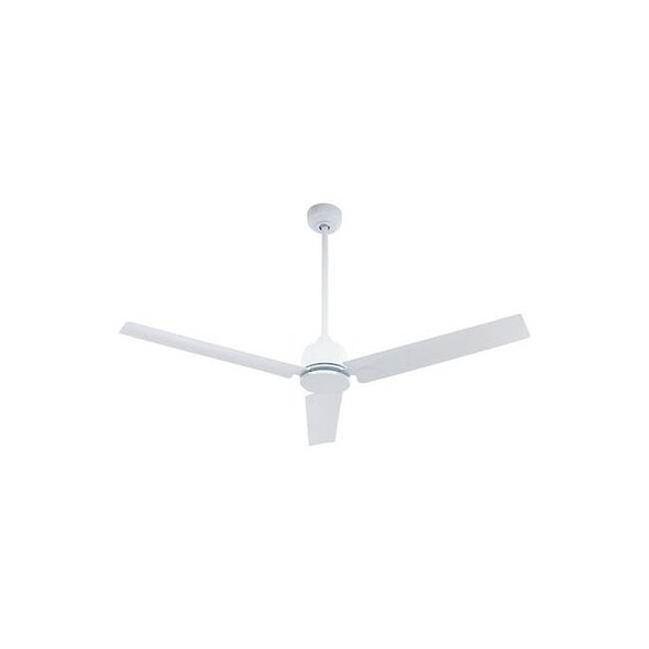 Dayton Ceiling Fan, White, 56 in Dia, 3 Blade 855H25