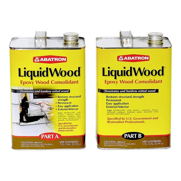 Abatron Wood Hardener, Can, LiquidWood, Amber LW2GKR