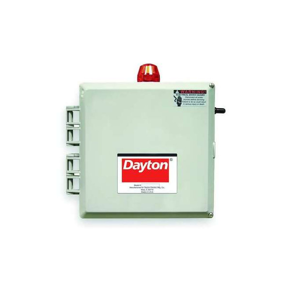 Dayton Motor/Pump Control Box, 120/208/240V 2PZG8