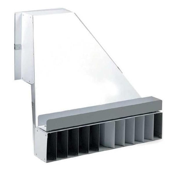L.B. White Portable Gas Unit Diffuser,19 1/2"H 132902