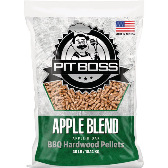 Pit Boss Apple Blend 40 Lb. Hardwood Pellets 55433050S