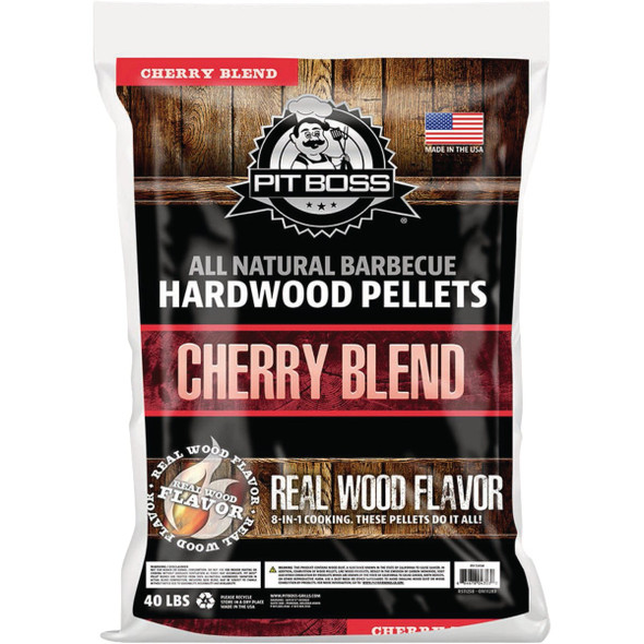 Pit Boss Cherry Blend 40 Lb. Hardwood Pellets 55434050S