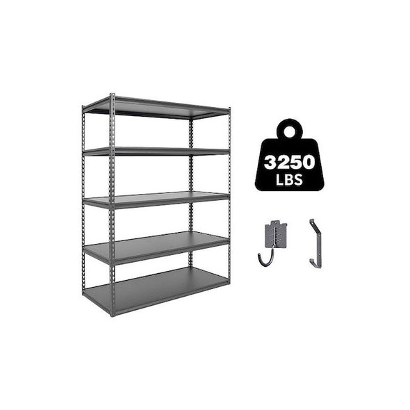Manufacturer Varies General Purpose Boltless Metal Shelving ATB-D48-24-72-5B