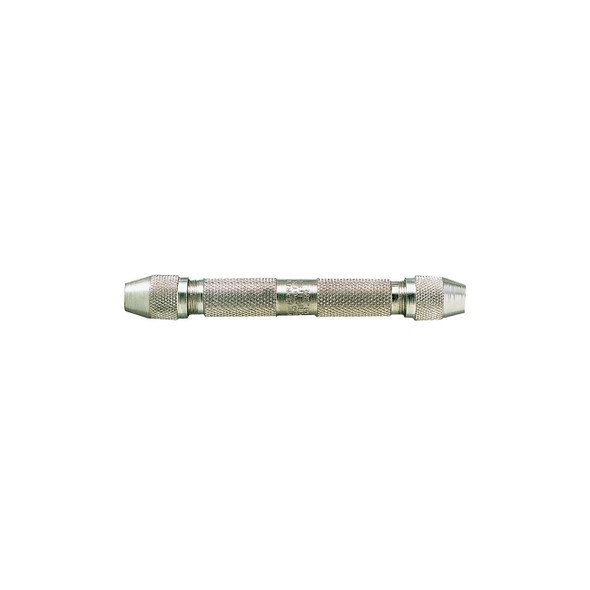 Double End Pin Vises, 1/8 in Max Pipe Cap, Nickel-Plated Pack of 6