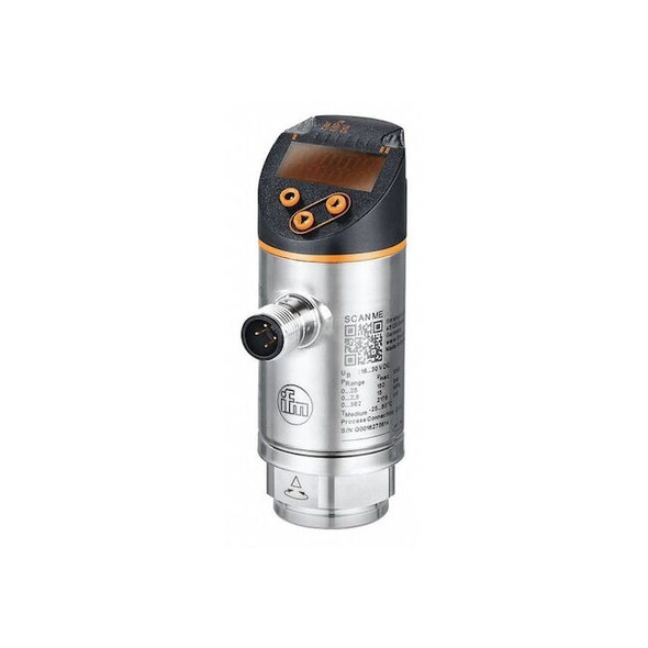 Ifm Digital Pressure Sensor, 0psi to 36.2psi PN7296