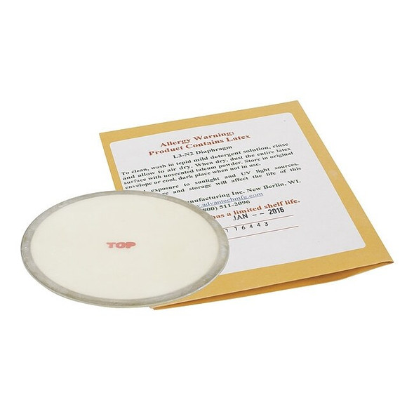 Advantech Diaphragm,3 in. dia.,1/8 in. D L3-N2