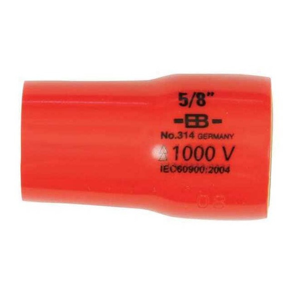 Wiha 3/8 in Drive, 3/4" Hex, SAE Socket 31437