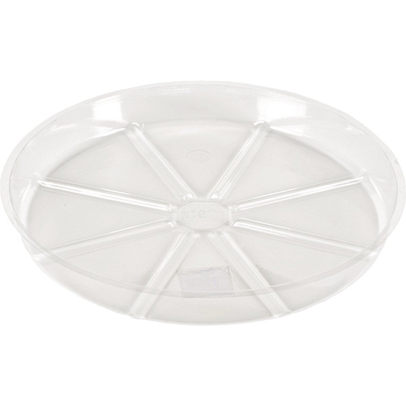 Gardener's Blue Ribbon 4 In. Clear Plant Saucer VS4