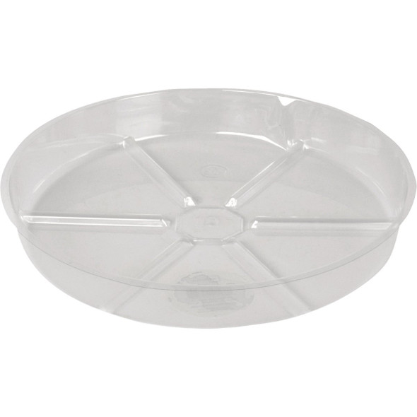 Gardener's Blue Ribbon 10 In. Clear Plant Saucer VS10