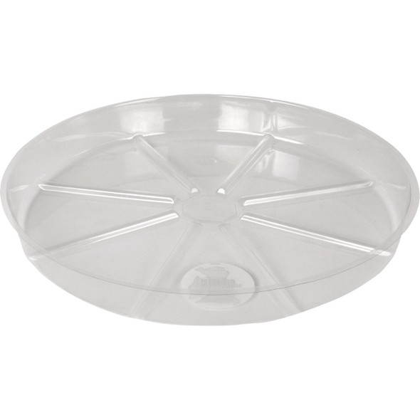 Gardener's Blue Ribbon 12 In. Clear Plant Saucer VS12