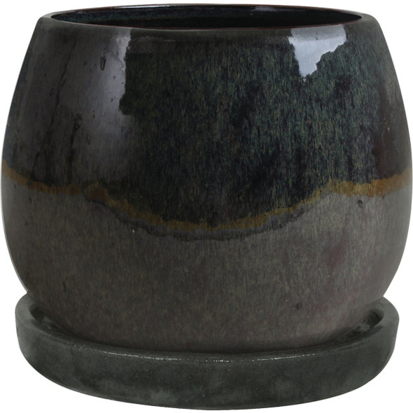 Trendspot 6 In. Drip Green Artisan Planter CR10975-06E