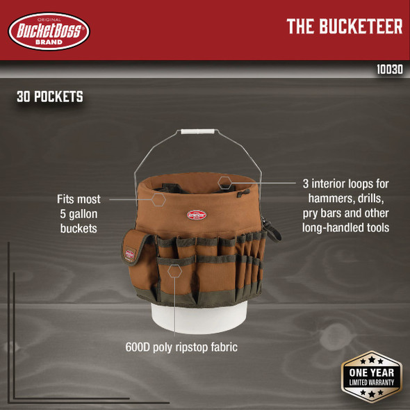 Bucket Boss Bucketeer Bucket Tool Organizer 10030 389913