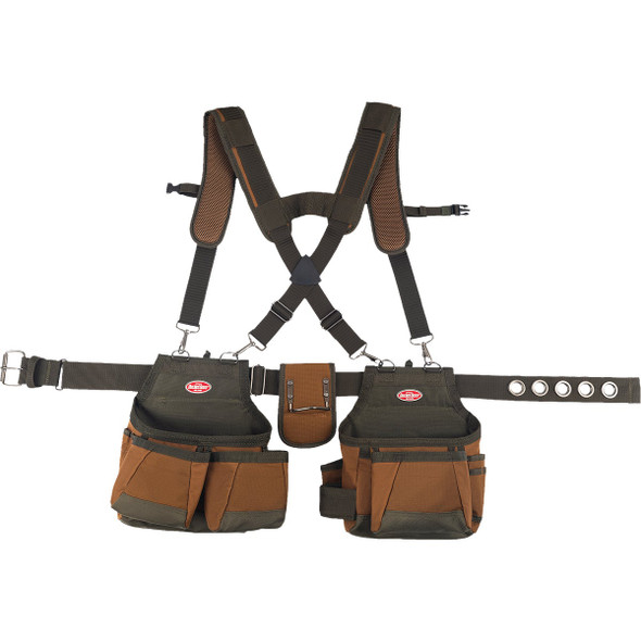 Bucket Boss AirLift 23 In. Tool Belt with Suspenders 50100