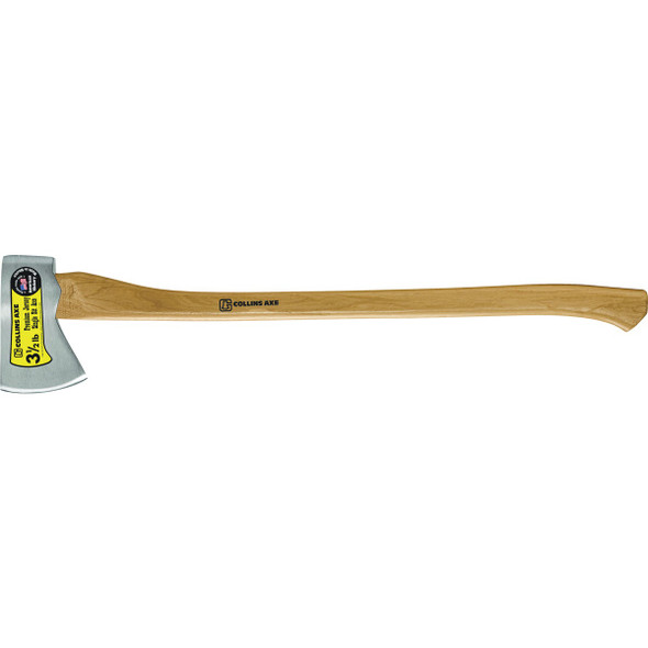 Collins 3.5 Lb. Jersey-Style Axe with 34 In. Hickory Handle HJ3.5HX-C