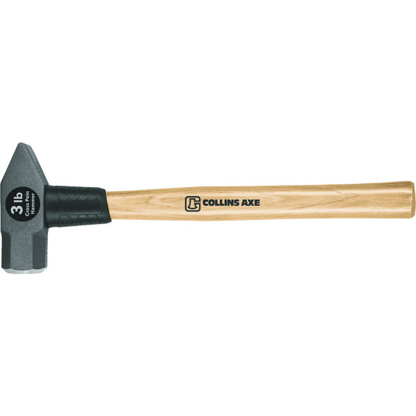 Collins 3 Lb. Drop Forged Cross Peen Hammer CRP3HC