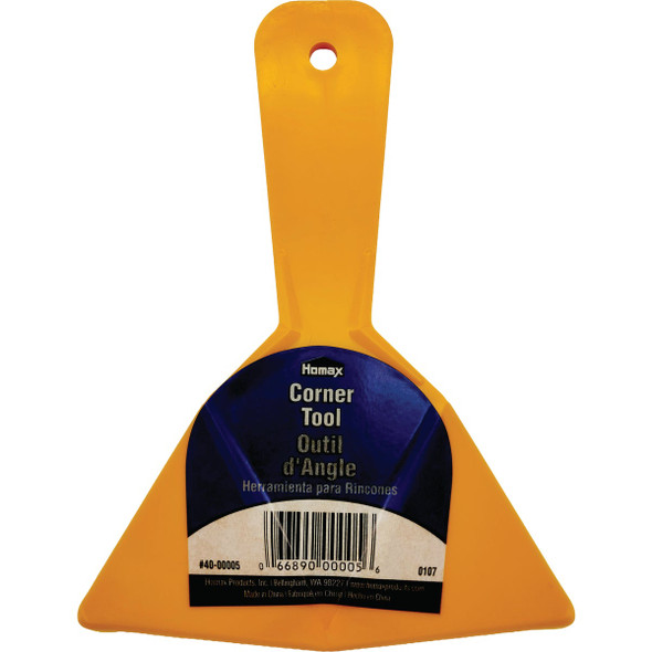 Homax Heavy-Duty Yellow Plastic Drywall Corner Tool 40-00005