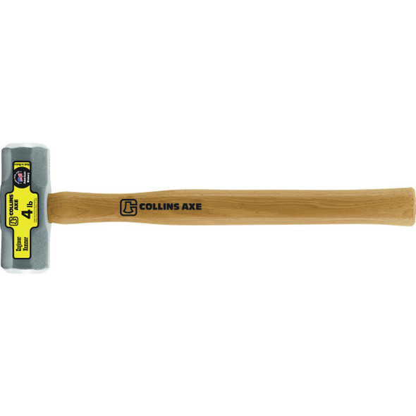 Collins 4 Lb. Steel Milled Face Engineering Hammer with 16 In. Hickory Handle