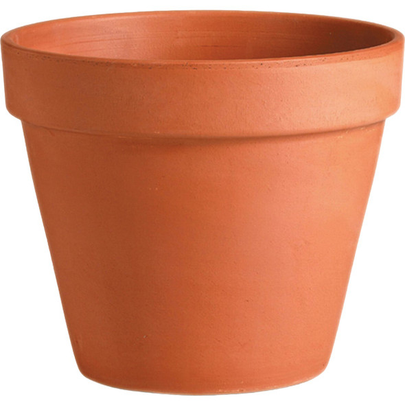 Deroma 6 In. Standard Clay Pot M8090PZZ