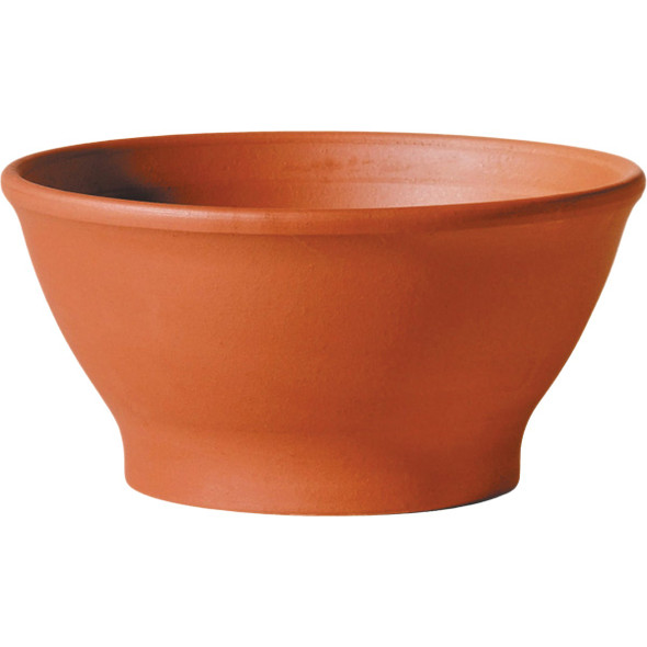 Deroma 9 In. Clay Bowl Planter 1Z230PZ