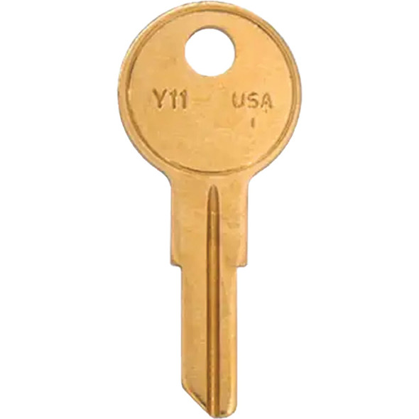 True Value Yale Nickel Plated House Key, Y11 (10-Pack) IAP00302122