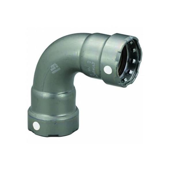 Viega Elbow, Steel, Press-fit 2", Press-fit 2" 84330