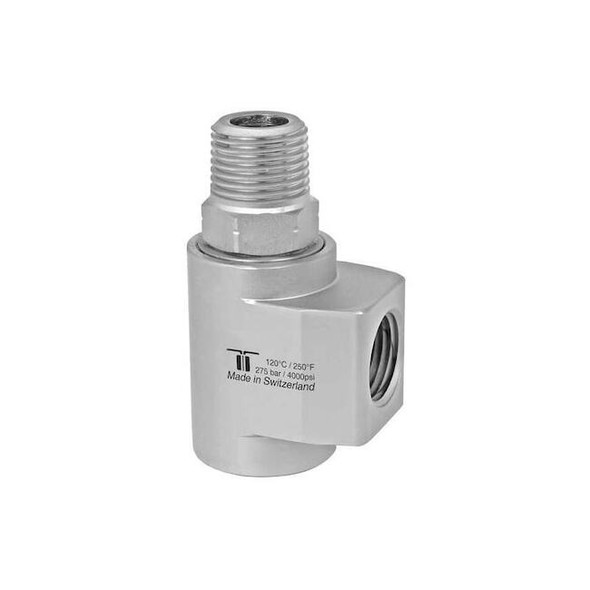 Mosmatic RotaryUnion,Elbow,Brass,1/2"Threaded 43.364