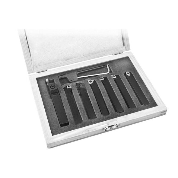 Hhip 7 Piece 5/8" Indexable Cut Off & Turning Tool Set 2002-0014
