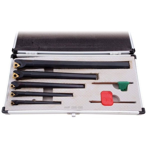 Hhip 5 Piece Indexable Internal Threading Tool Holder Set 2305-1005