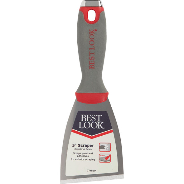 Master Painter 3 In. Soft Grip Stiff Scraper DSX3S-MP 774839