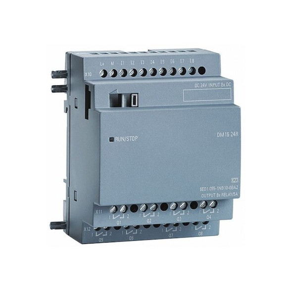 Siemens I/O Module, 24V DC, 8 Inputs, 8 Outputs 6ED10551NB100BA2
