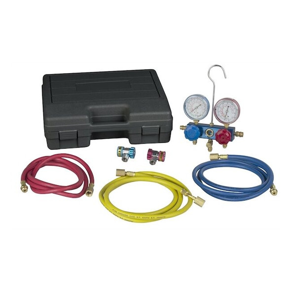 Robinair R134 Aluminum Manifold/Hoses 49134A