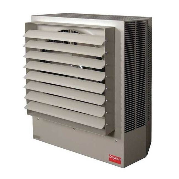 Dayton 3 Phase Electric Heater (4TDH9), Wall/Ceiling Mount, 80 kW, 480 V 4TDH9