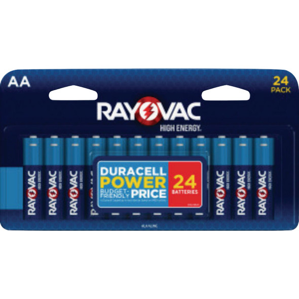 Rayovak AA Alkaline Battery (24-Pack) 815-24T