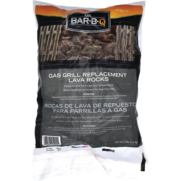 Mr. Bar-B-Q 7 Lb. Natural Lava Rock 05002